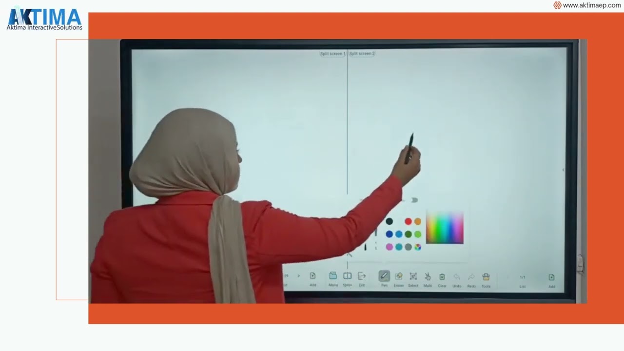 شاشات specktron التفاعليه ومميزاتها