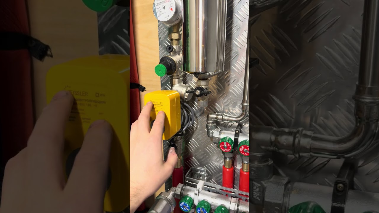 Коллекторный узел в квартире. Защита от протечек, редукторы, фильтры, коллекторы.  #сантехника