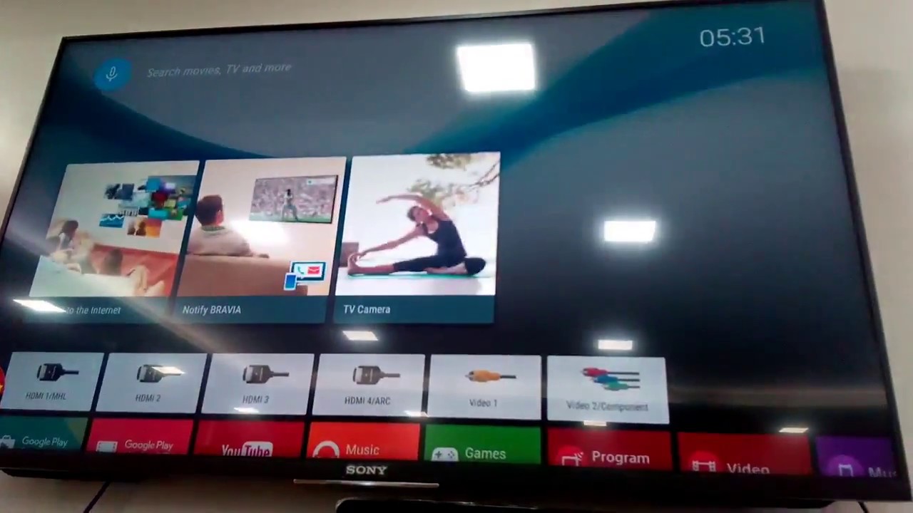 Sony Bravia W800c 43inch Tv Factory Reset + Setup