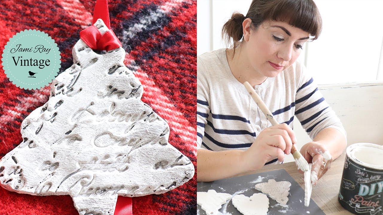 How To Make Ornaments With Air Dry Clay