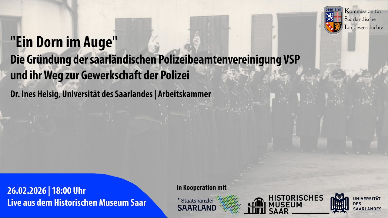 Ines Heisig - „Ein Dorn im Auge“. Die Gründung der saarländischen Polizeibeamtenvereinigung VSP
