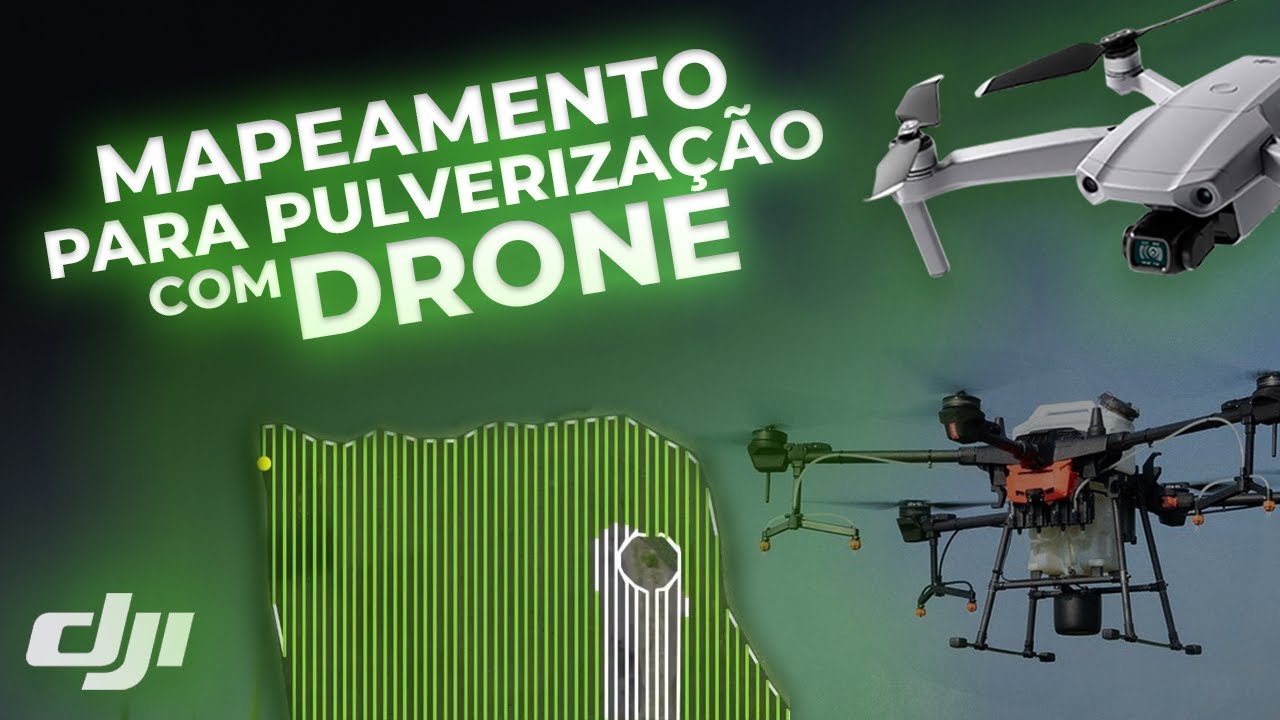 MAPEAMENTO para PULVERIZAÇÃO com DRONE - DJI TERRA