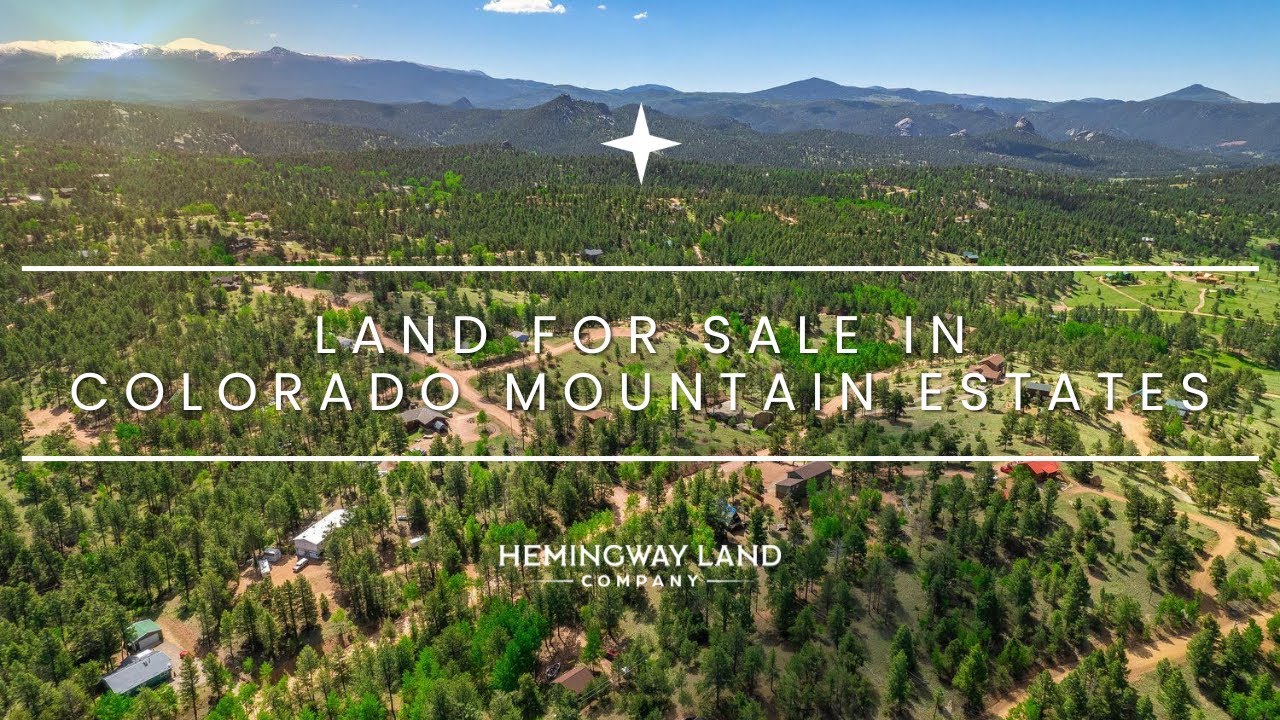 Colorado Land For Sale: Colorado Mountain Estates, Teller County, CO