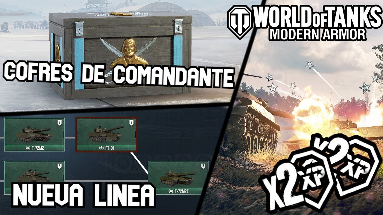 New Line Cold War | Comander Chest | Booster XP | World of Tanks Console NEWS