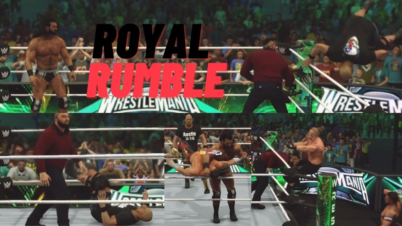 |WWE 2K24| Royal Rumble| Wrestlemania |