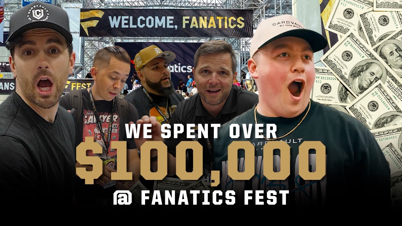 WE SPENT OVER SIX FIGURES AT FANATICS FEST