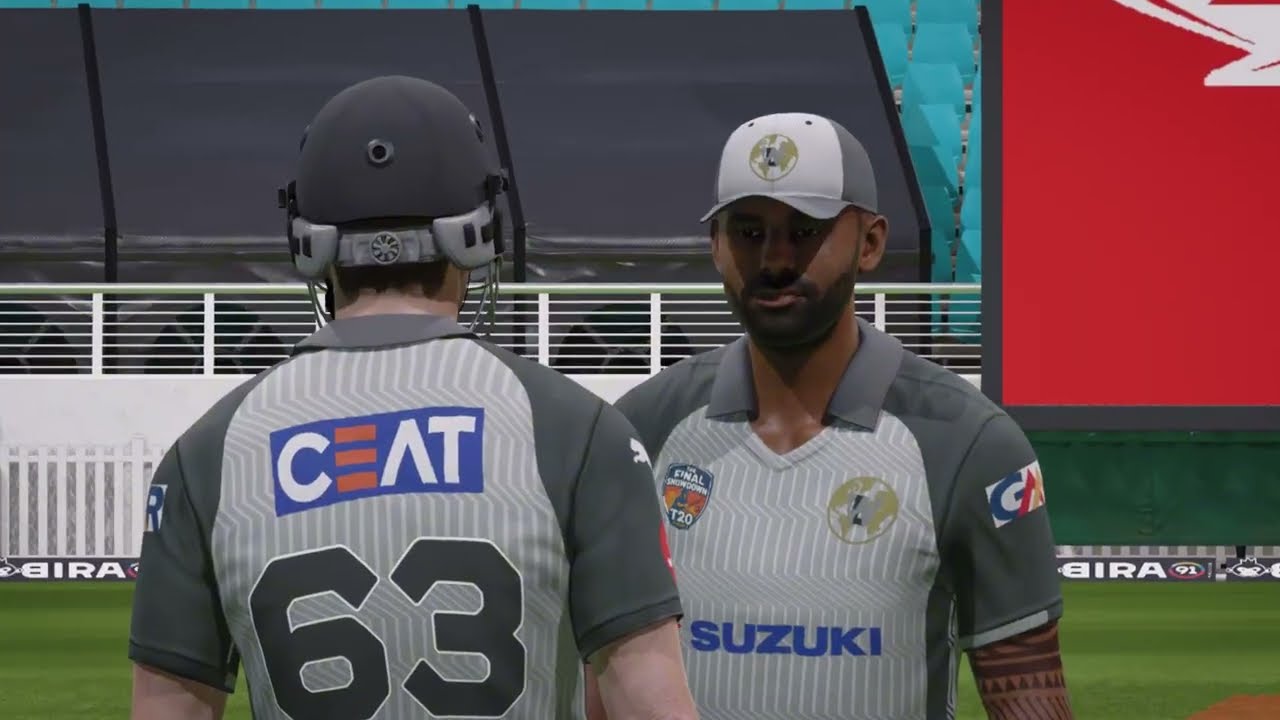 Pakistan Current T20 XI Vs Current T20 World XI | Cricket 24 |