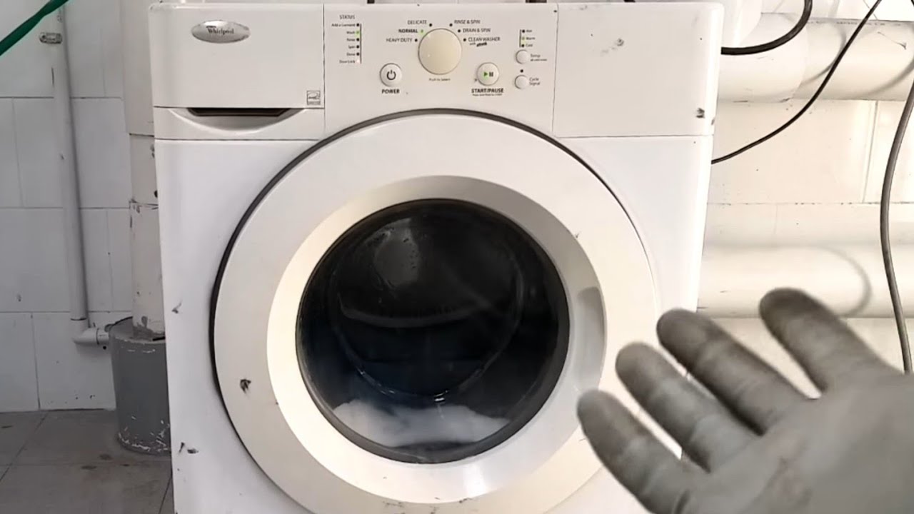 NO LAVA, WHIRLPOOL ELECTRONICA LAVADORA FRONTAL ¿COMO SE REPARA?