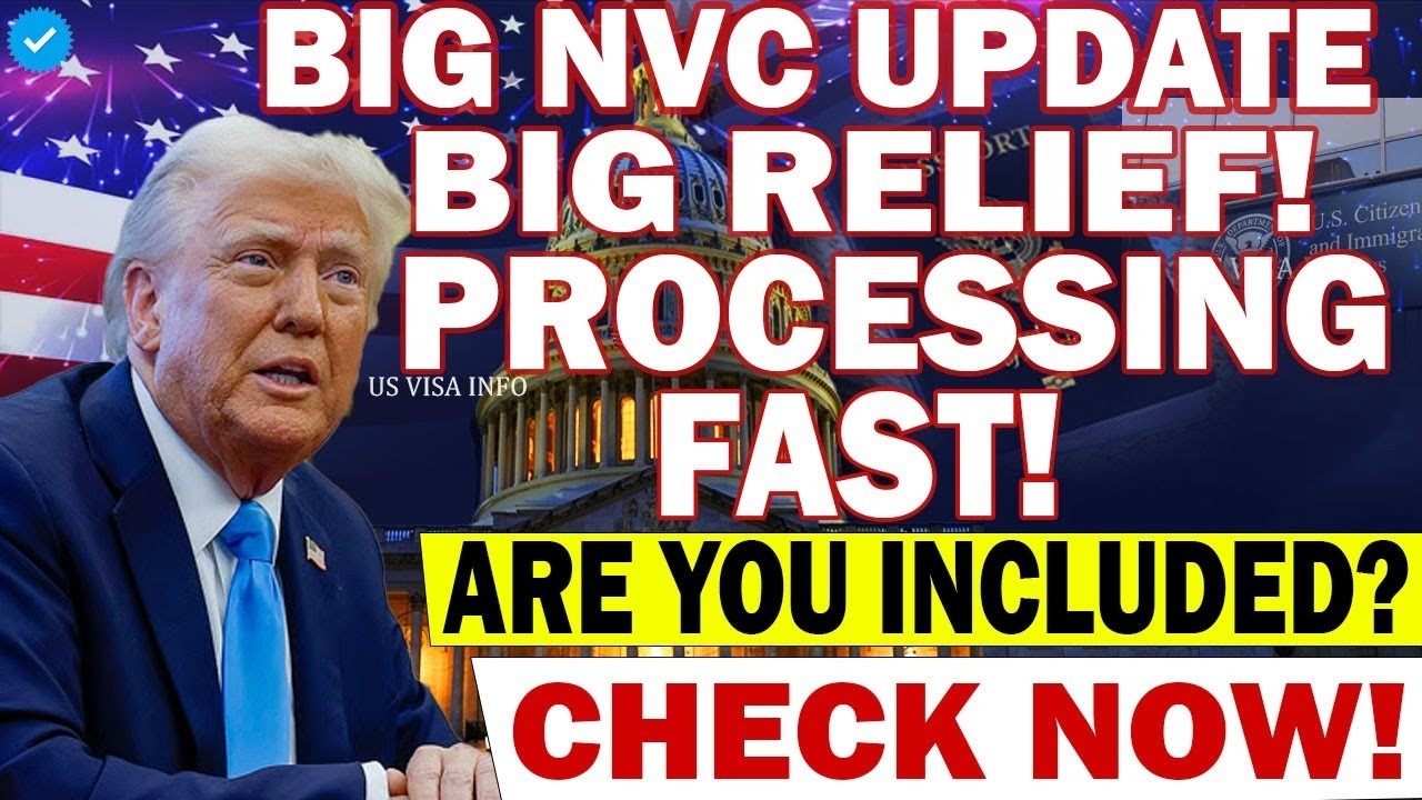 🎉 Great News! NVC Processing Timelines Improve for Thousands of Immigrant Visas   Feb 2026