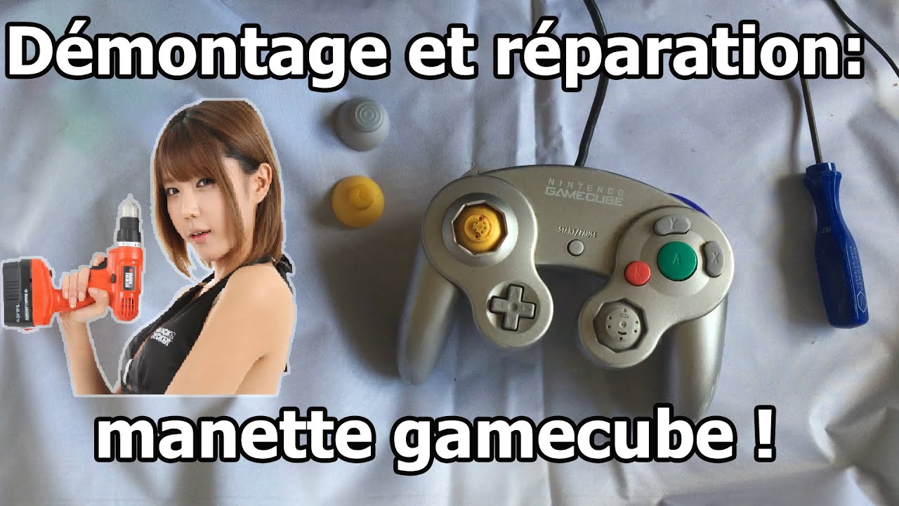 Comment démonter et réparer une manette GAMECUBE, le tuto !