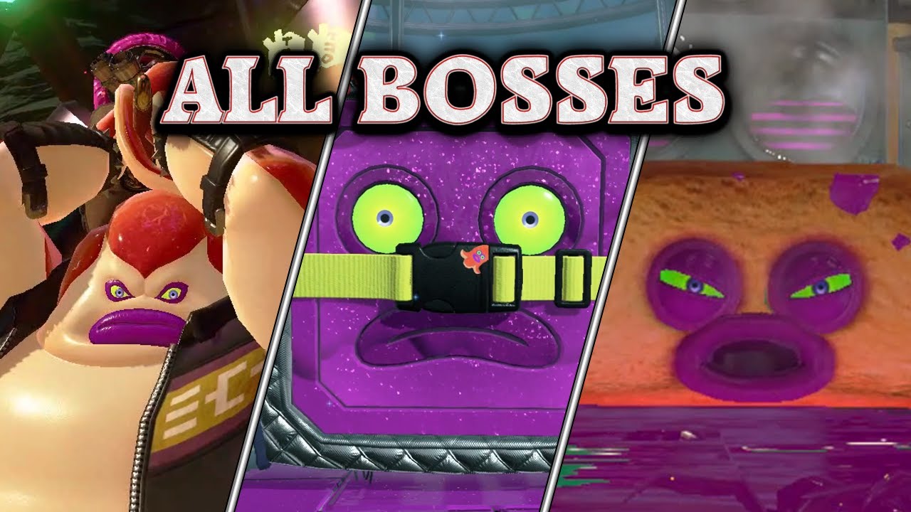 Splatoon 2 - All Bosses