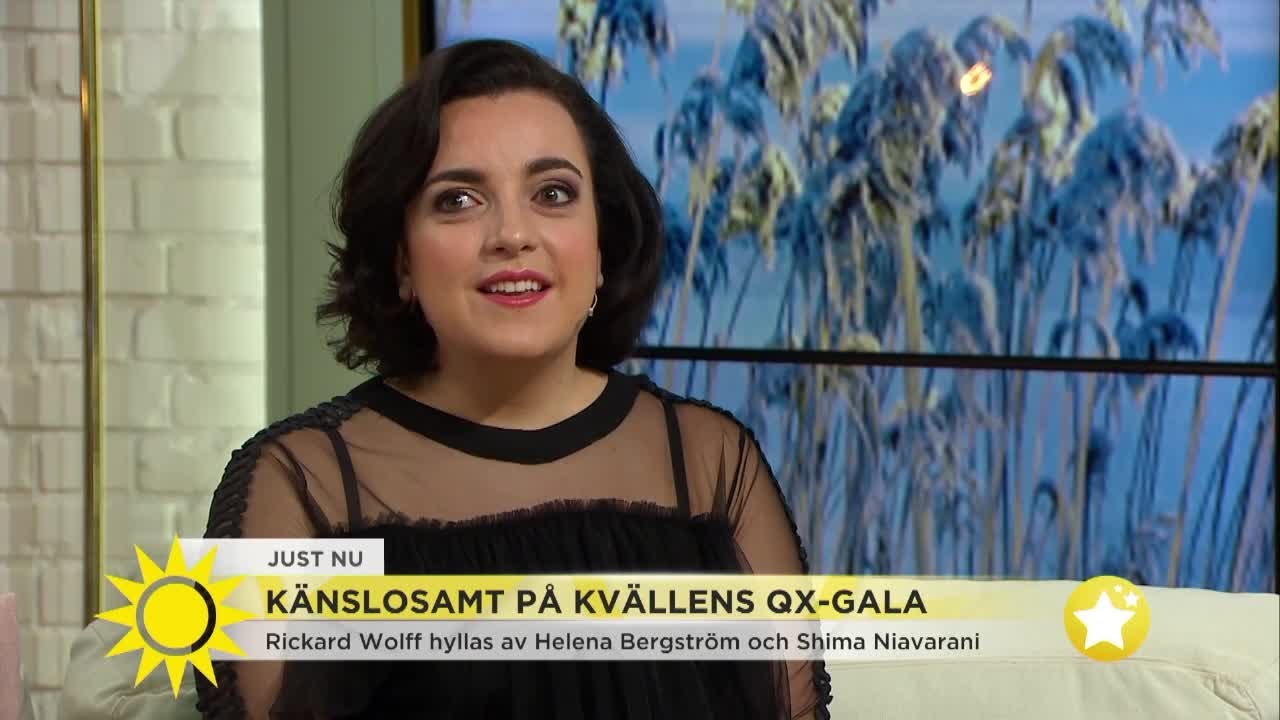 QX-galan: Känslosam hyllning till Richard Wolff - Nyhetsmorgon (TV4)