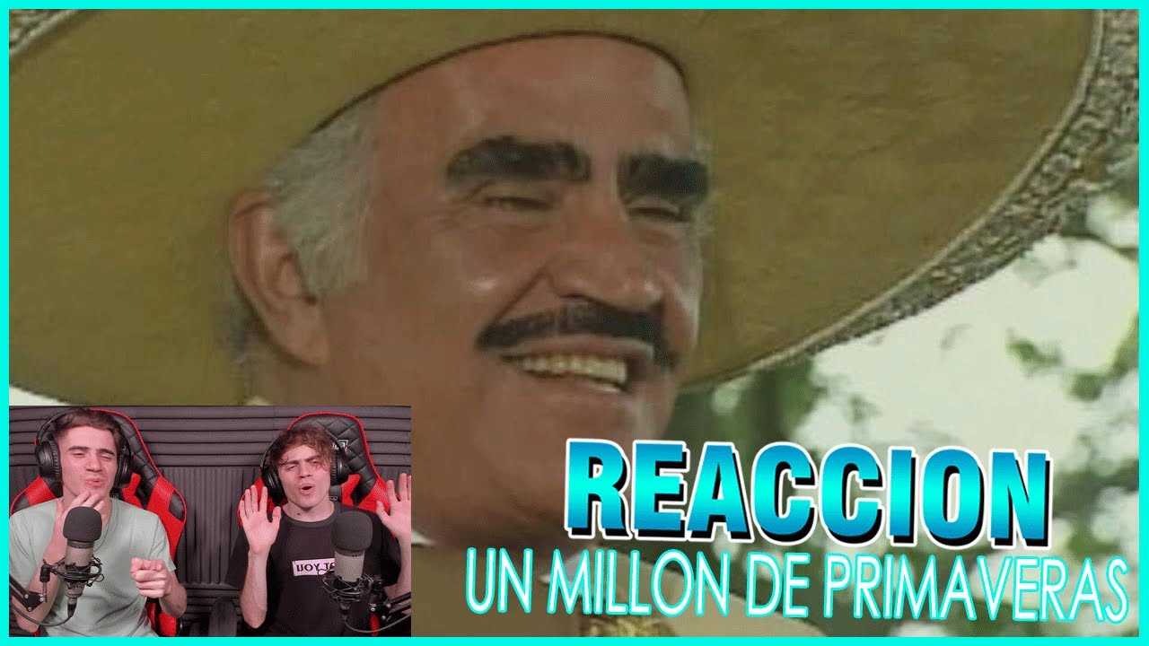 ARGENTINOS REACCIONAN A Vicente Fernández - Un Millon De Primaveras