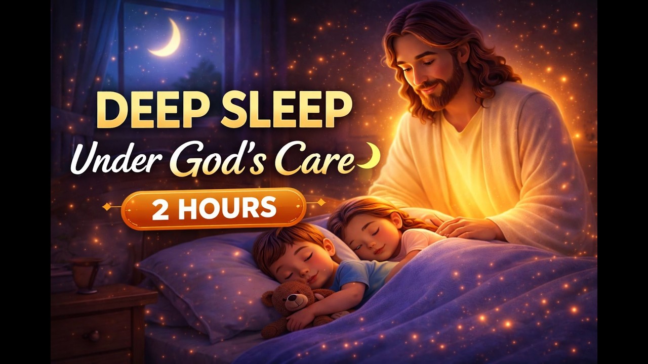Deep Sleep Under God’s Quiet Stars 🌙 | 2 Hours Christian Night Music