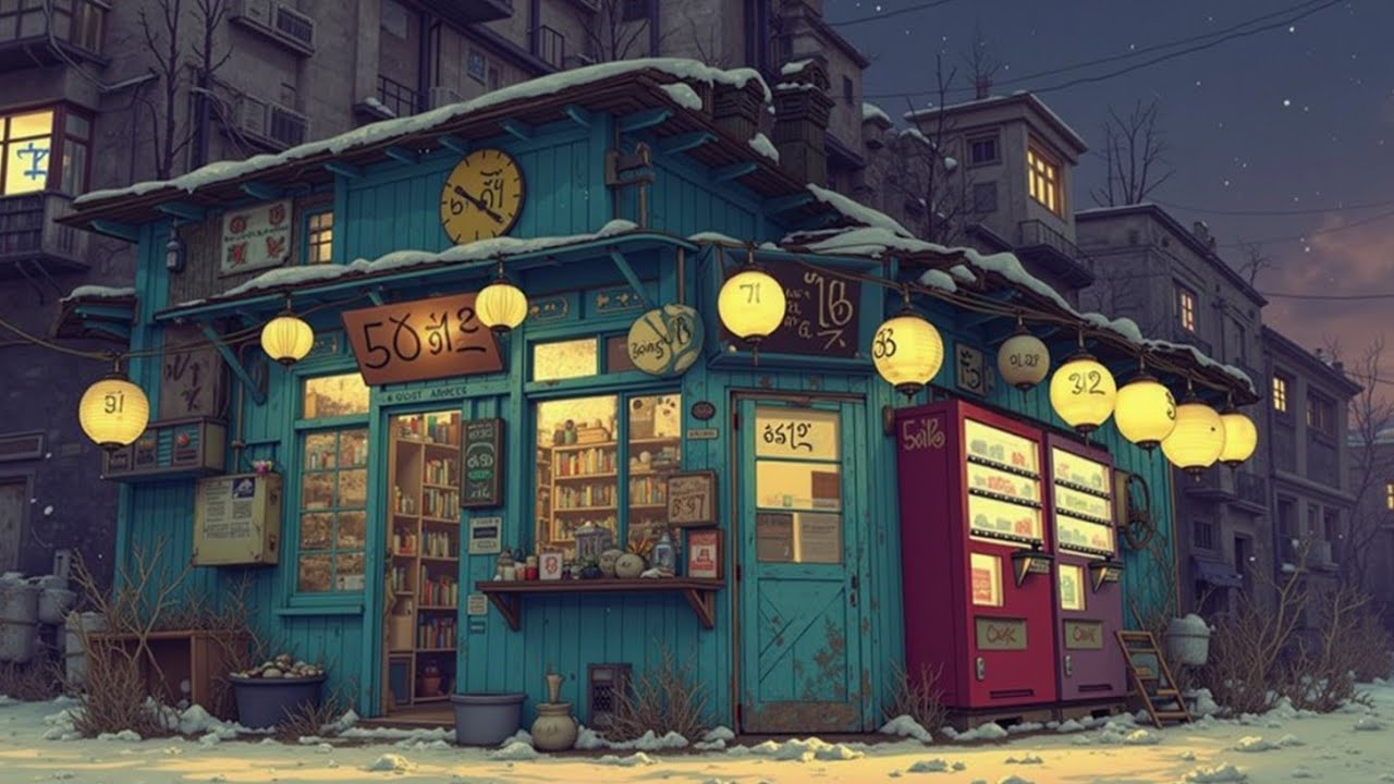 Зимние ночи Токио ~ Lofi Chill Mix для учебы и релакса