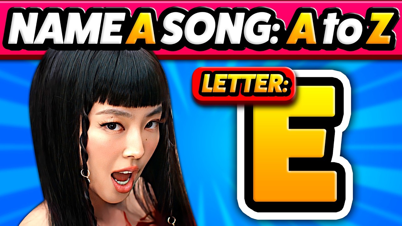 Вызов ассоциации K-POP-песен ✨ Назови песню от A до Z | KPOP GAME 2025