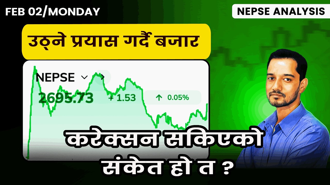 Feb 02 | Nepse Update | Stock Market Analysis by Ram Hari Nepal