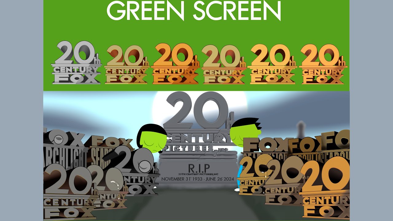 20th CENTURY FOX HISTORY ASSETS GREEN SCREEN + 1930’s FUNERAL