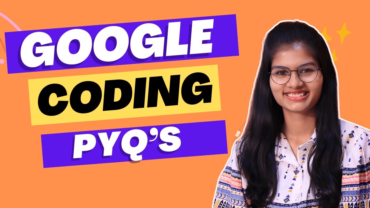 Google Coding question and answer | Previous year question solved | Question 2 #faang #google