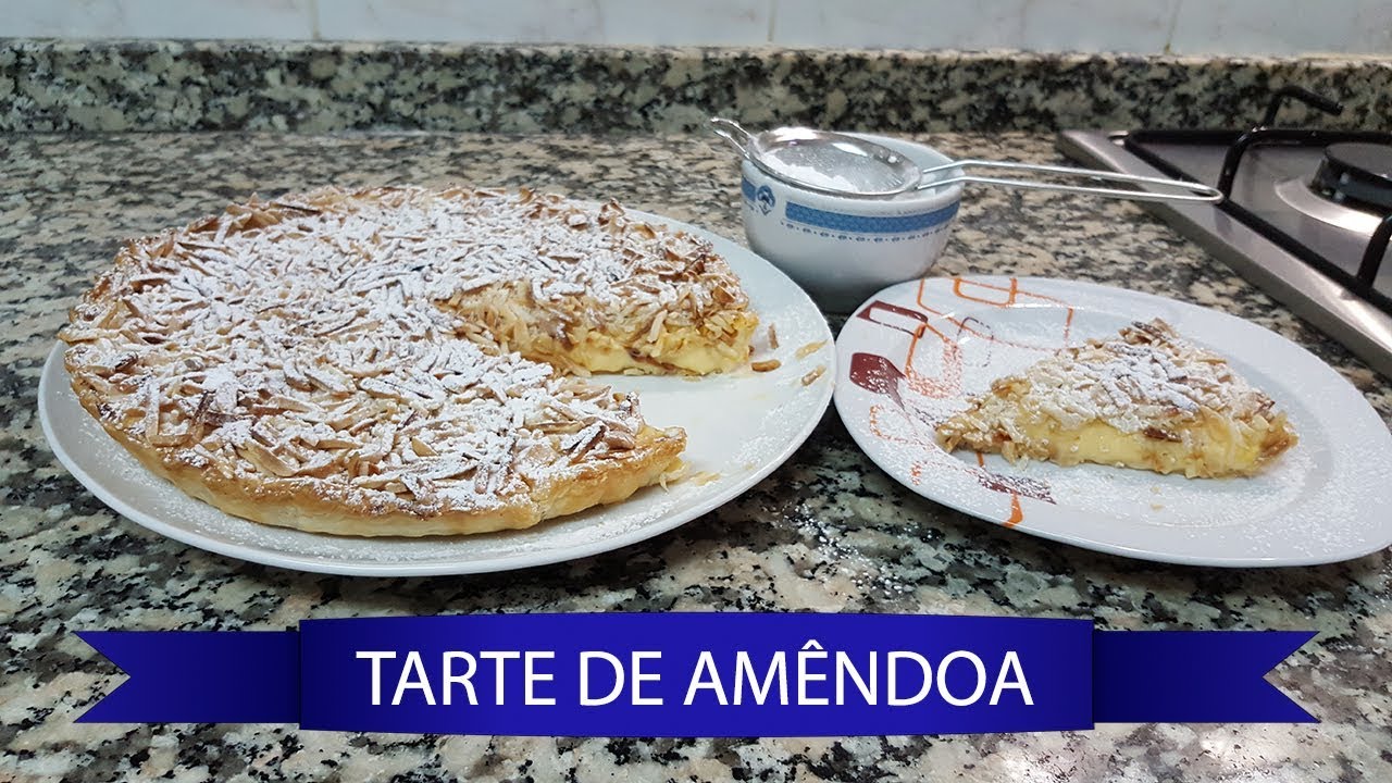 Como Faço Tarte de Amêndoa