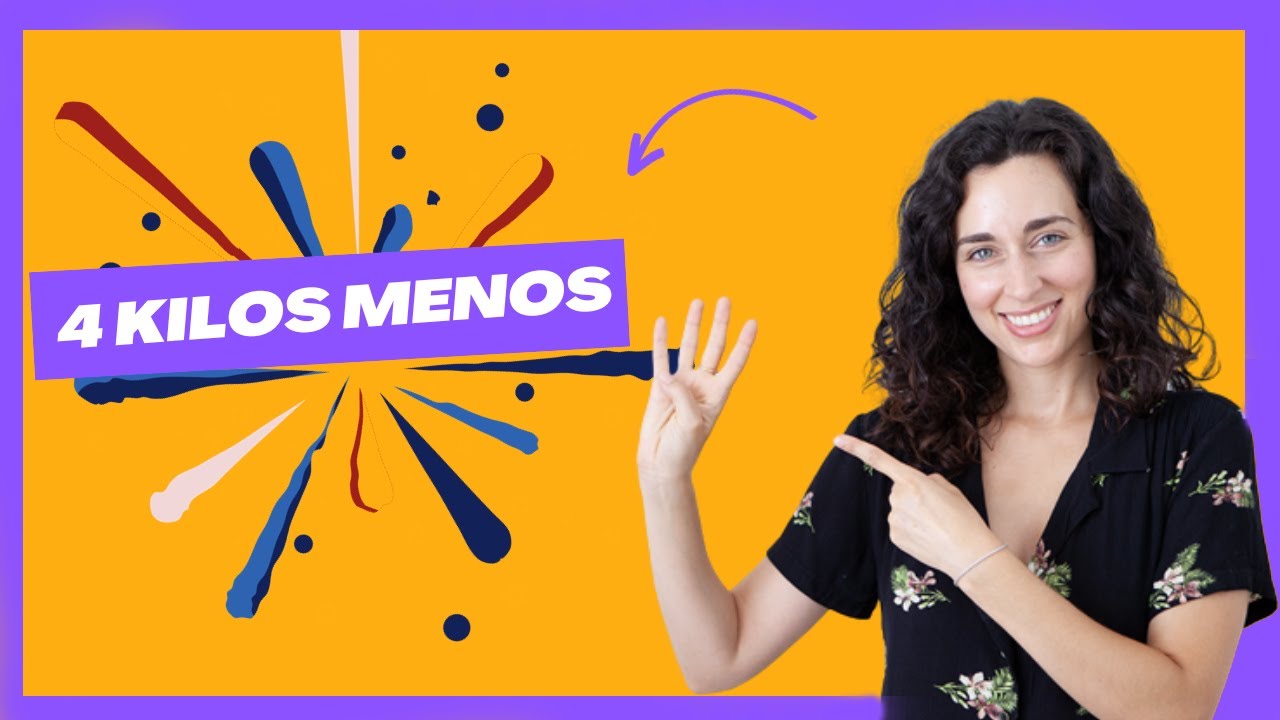 ✅ Dieta para ADELGAZAR 4 KILOS sana y natural | Júlia Farré