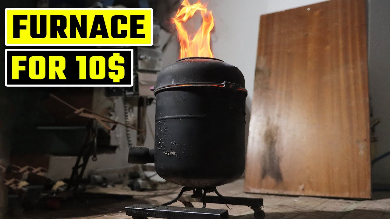 I Made a furnace and Cruisible at home!!