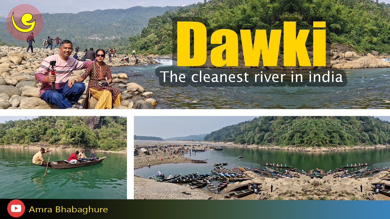 Dawki | Bangladesh Border | Meghalaya | Umngot River | Boat ride |