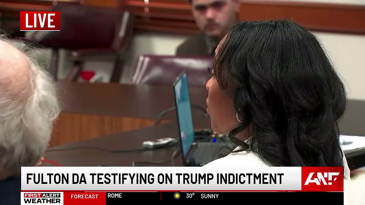 Fulton district attorney defends Trump election indictment, berates committee for its investigati...