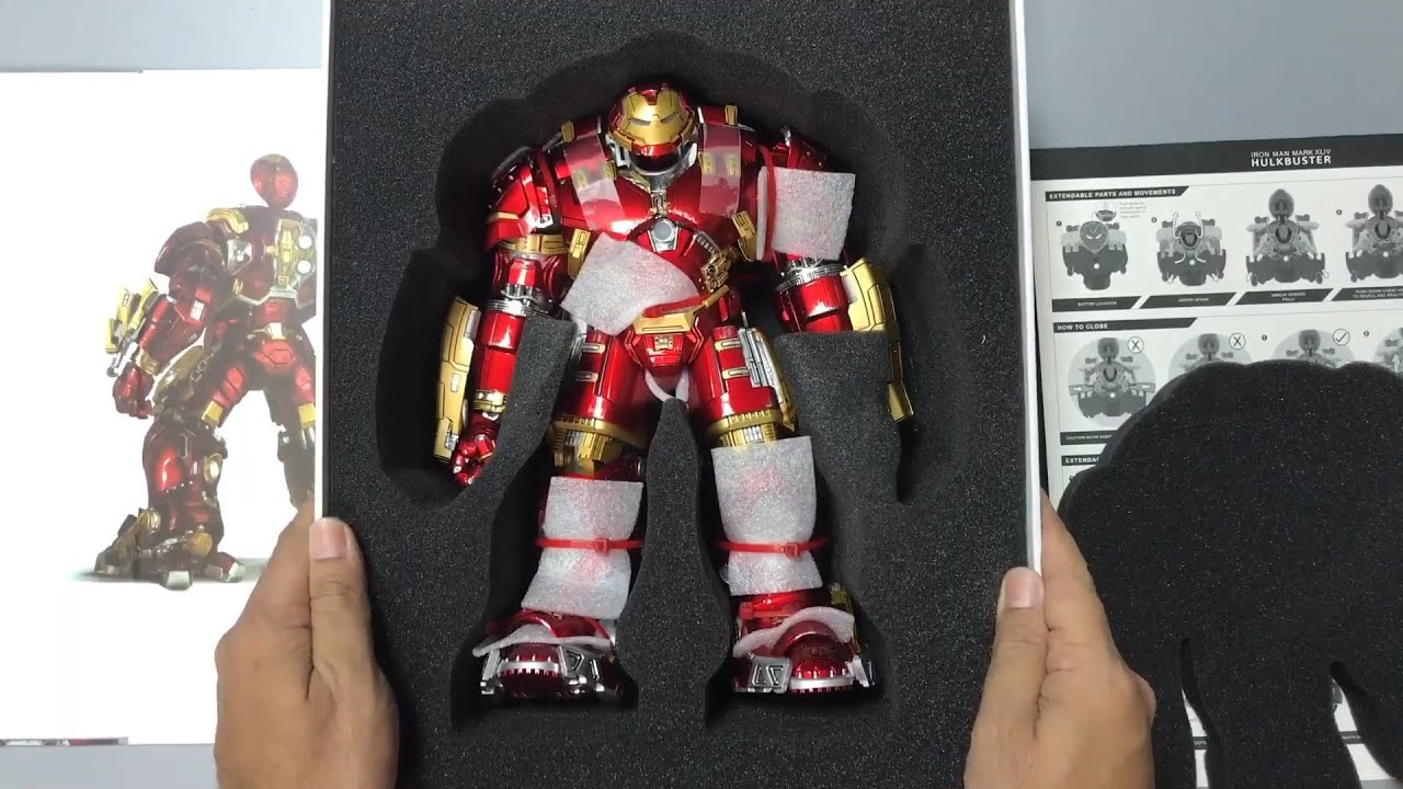 🔴[Live]  Unboxing -  “Hulkbuster”  Comicave Studios Omni Class 1/12th Scale Iron Man Mark XLIV