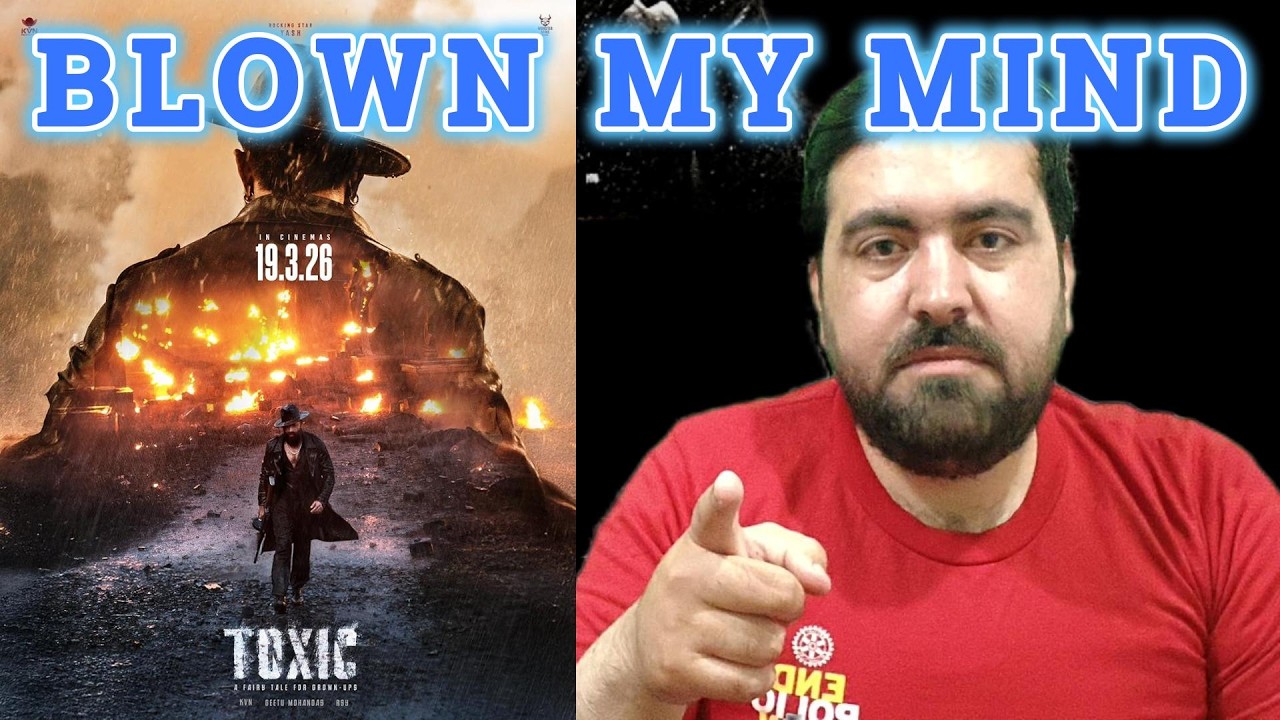 TOXIC Teaser Reaction : Yash New Look is Fire! | KGF Vibes?