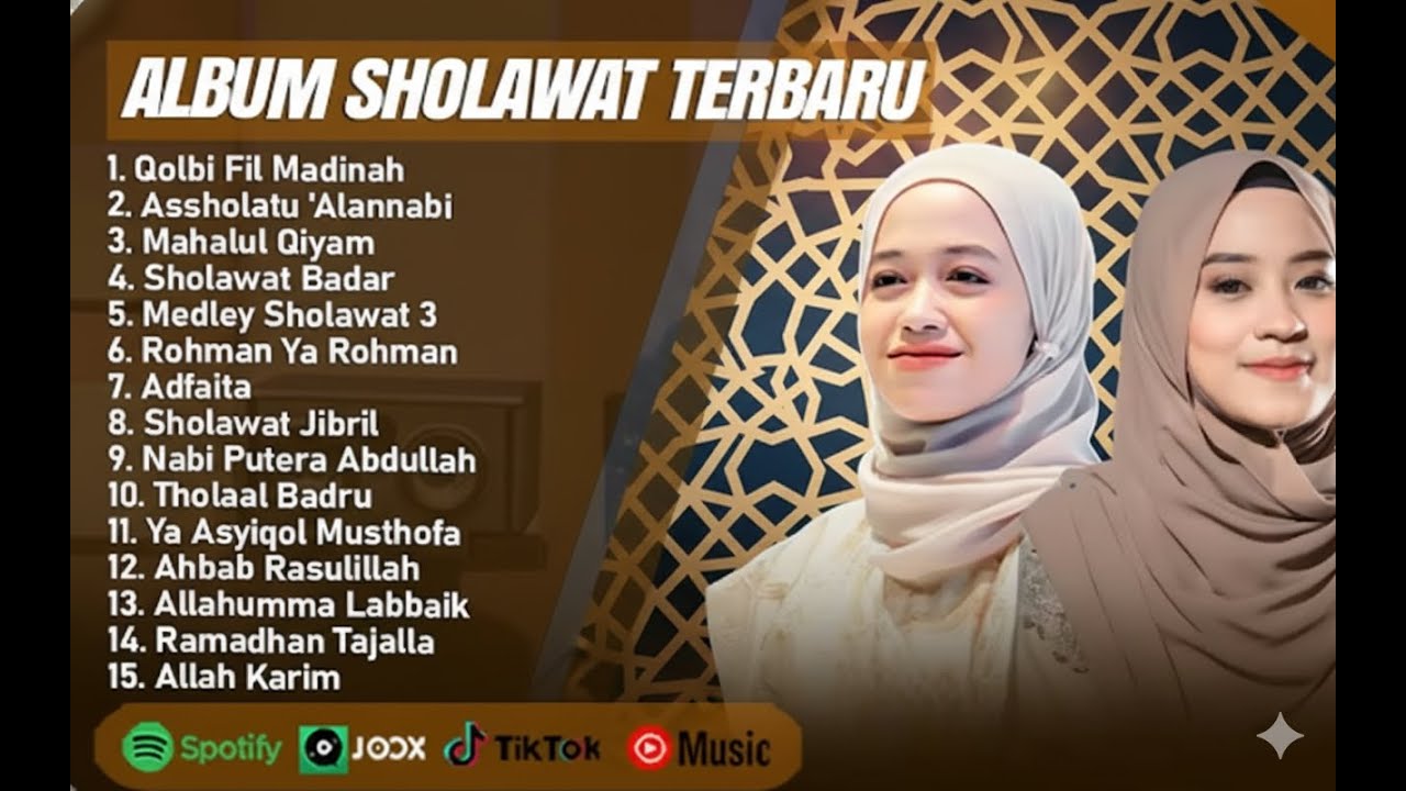 SHOLAWAT MERDU PENYEJUK HATI 2025 TANPA IKLAN, FULL ALBUM #sholawat #viral #sholawatnabi
