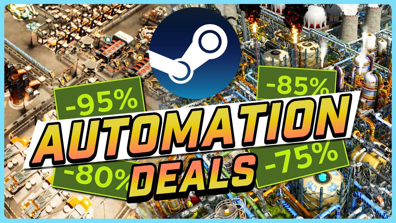 10 BEST Factory Builders in The Steam Sale!