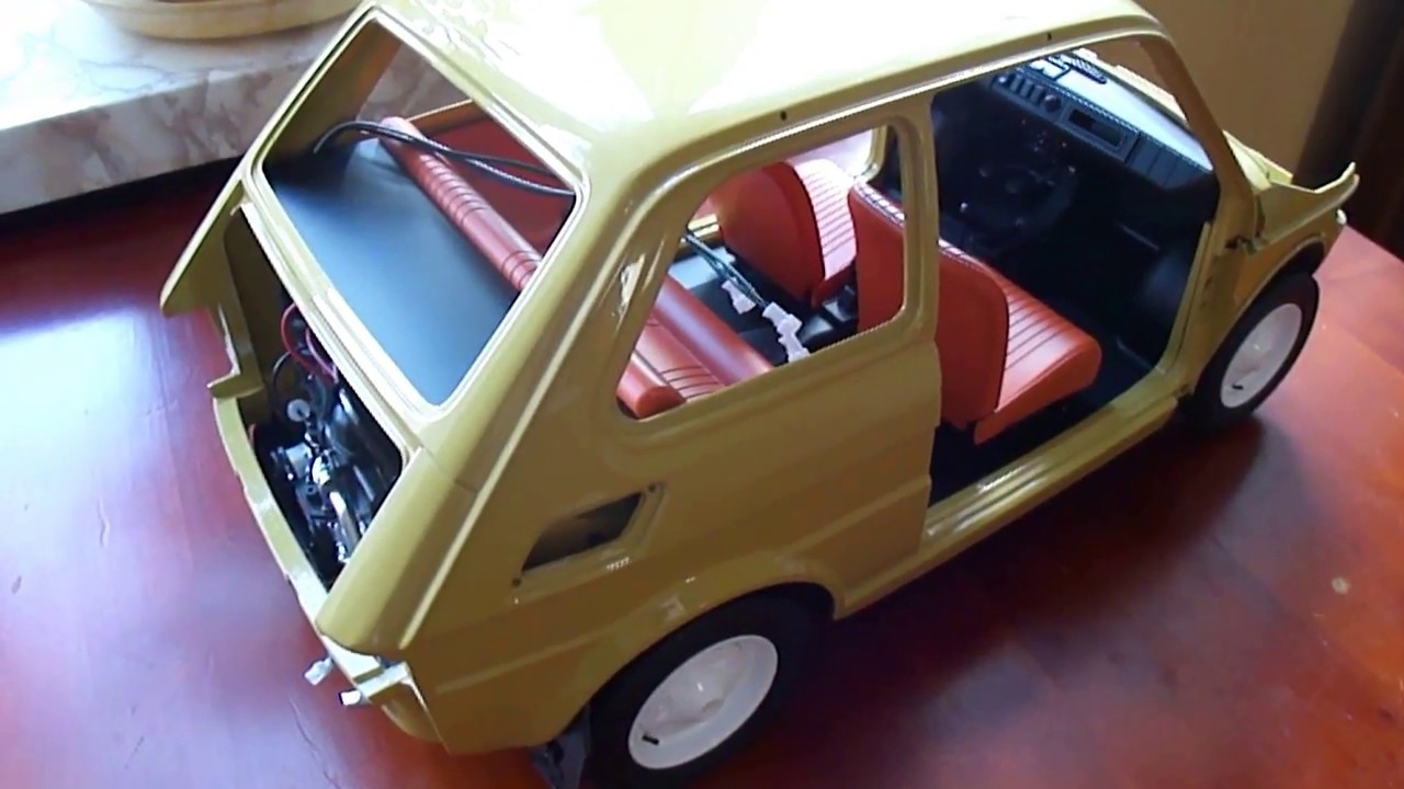 DeAgostini, Fiat 126p 1:8 - Wstępne testy elektryki modelu