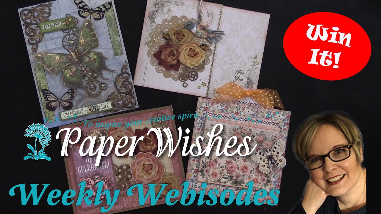 Card Ideas Using Butterflies & Roses Clear Stickers by Studio Light | PaperWishes.com