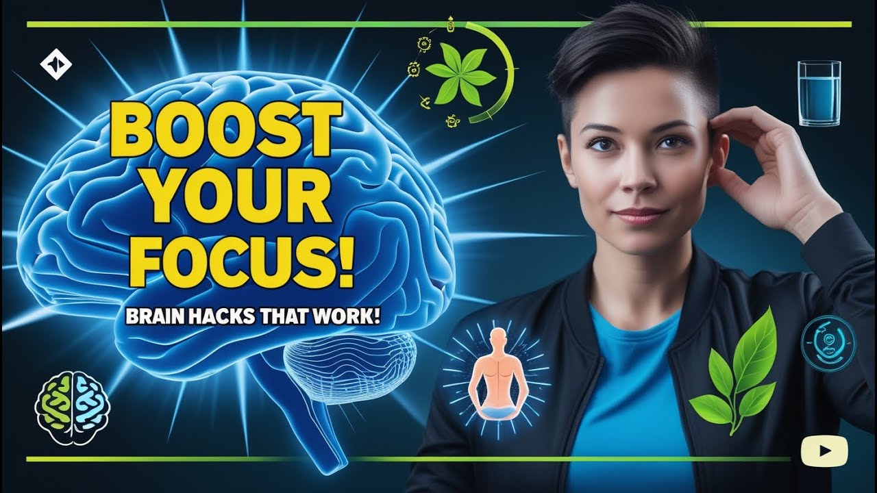 Boost Your Focus Naturally: Powerful Brain Hacks for Better Productivity!