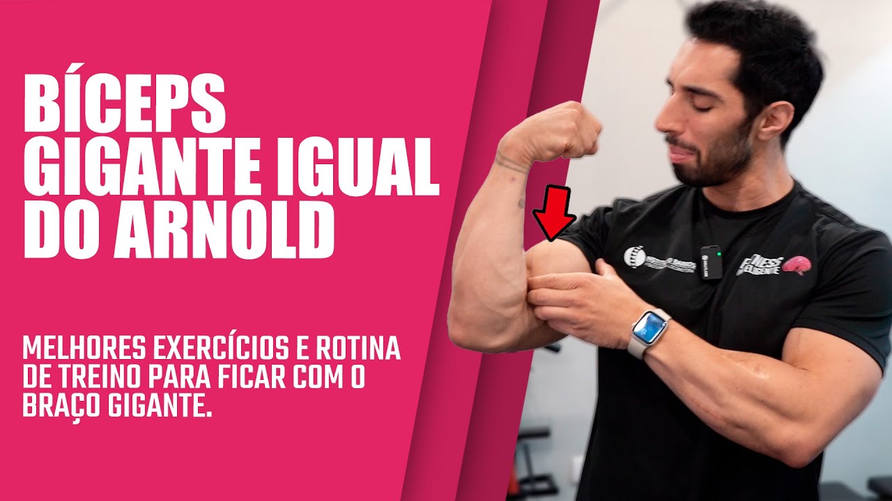 Como chegar no bíceps do Arnold