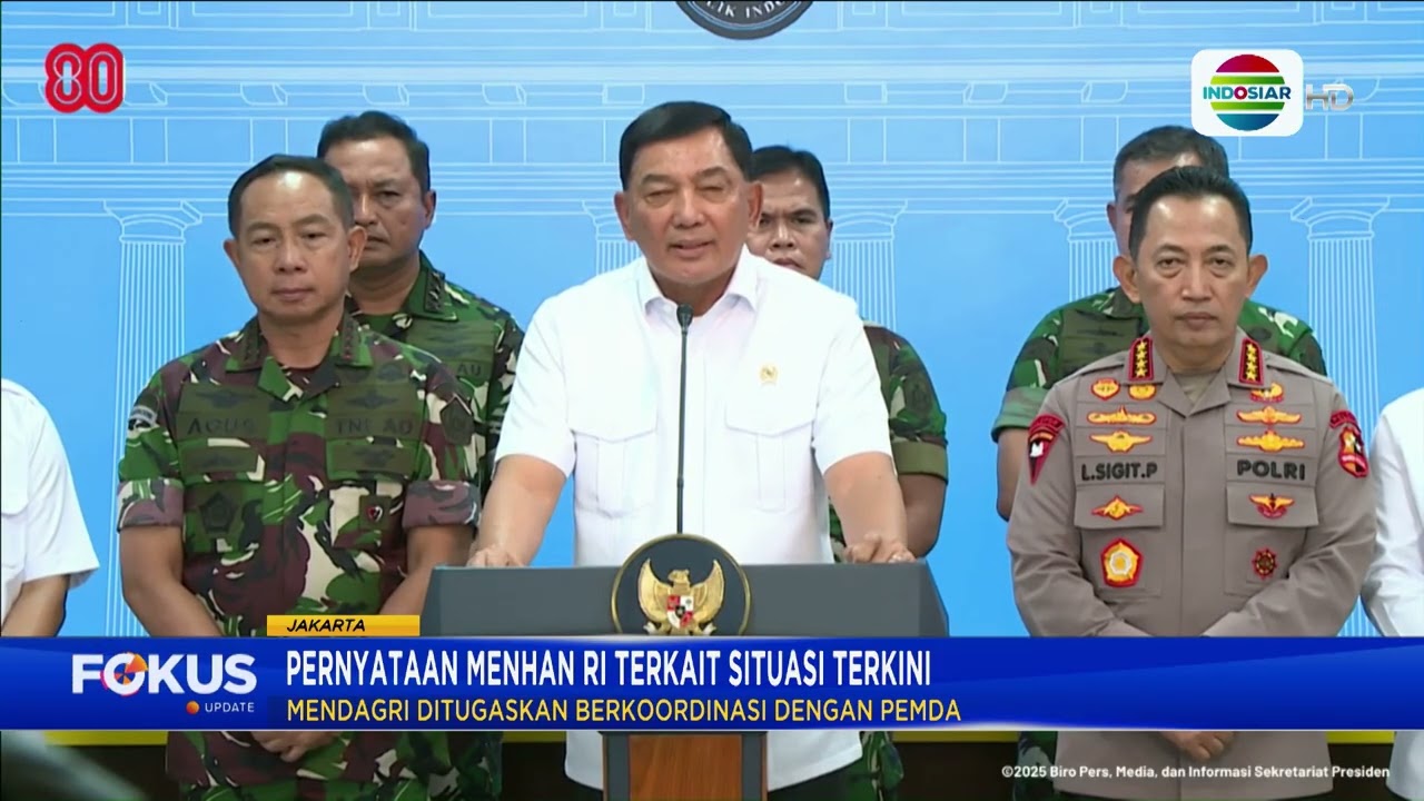Jaga Stabilitas Nasional, TNI-Polri Tegaskan Sikap Tegas terhadap Perusuh dan Penjarah | Fokus