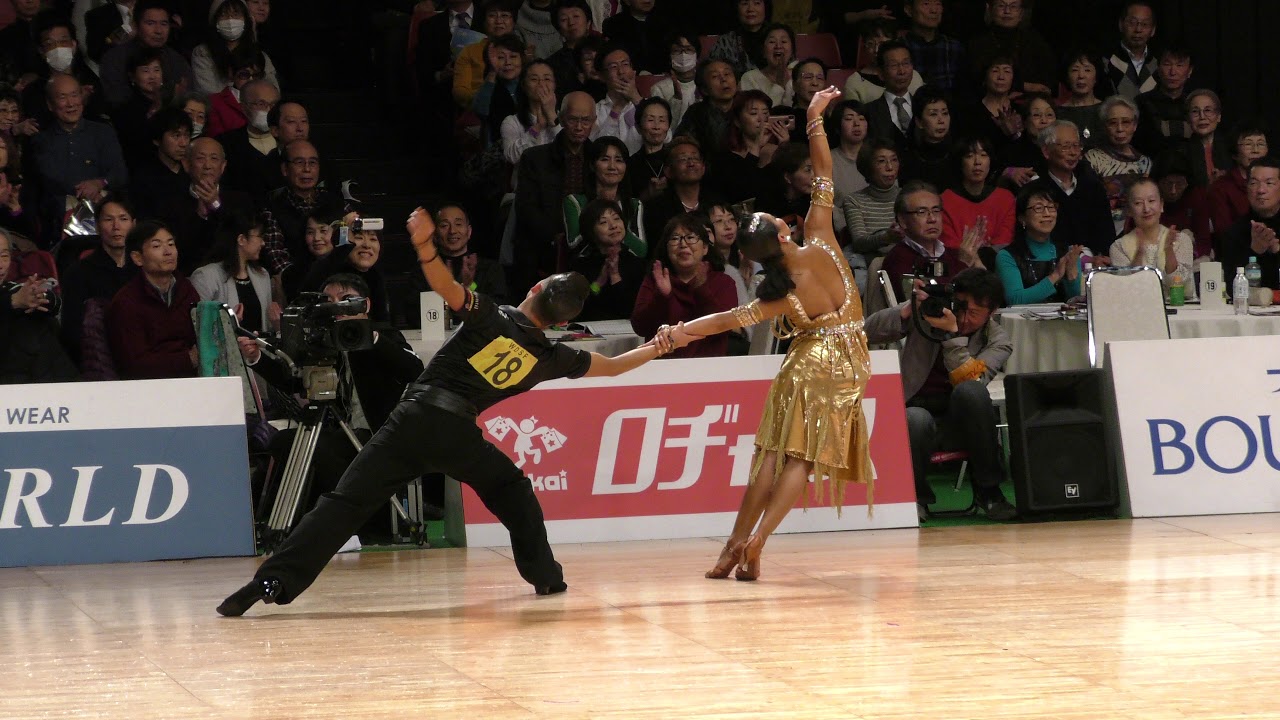 4K STEREO | 2018 WDSF International Open LAT in Tokyo Open Championships | Final All