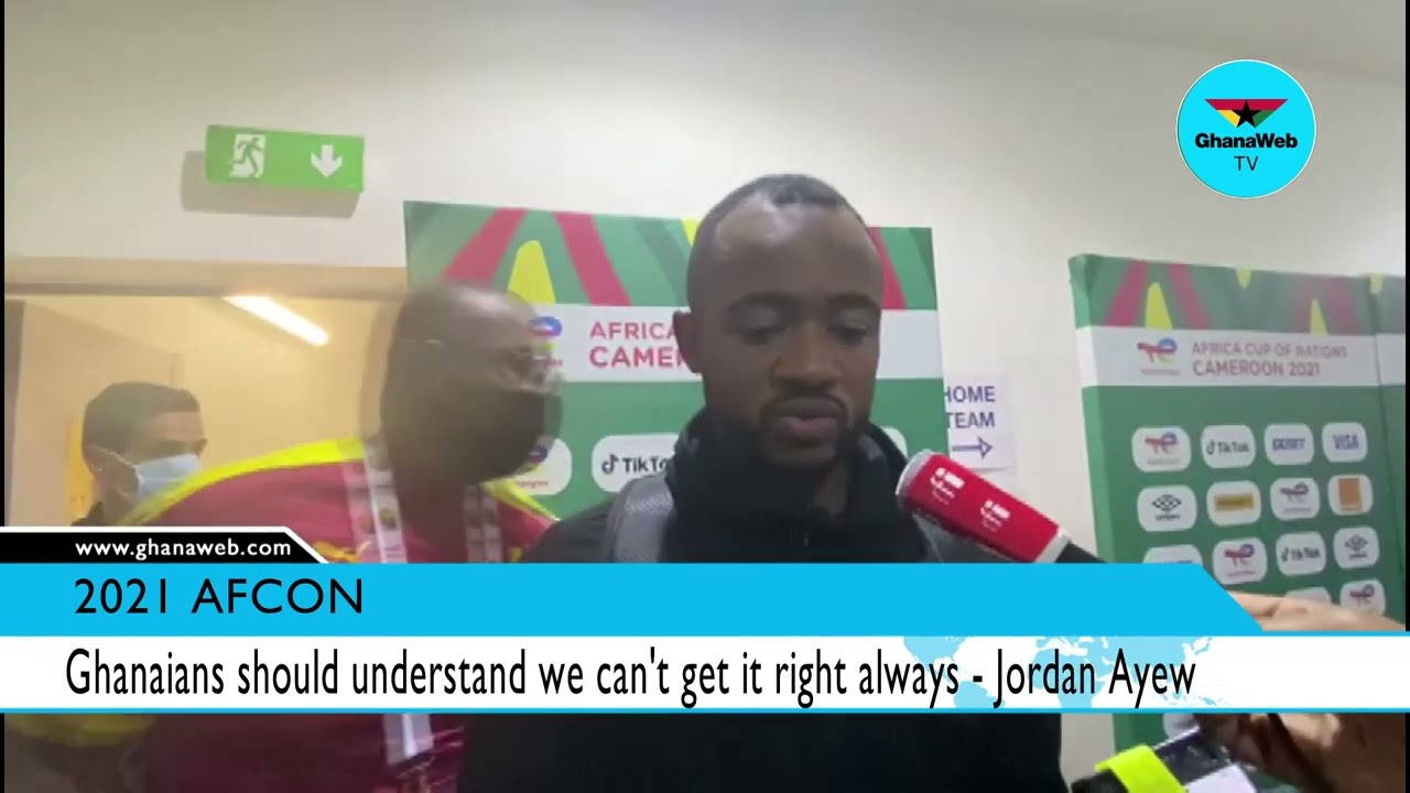 We can't get it right always - Jordan Ayew apologizes to Ghanaians