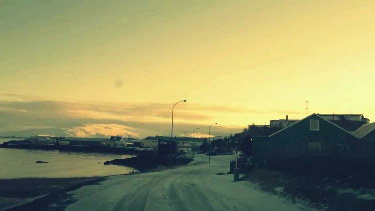Through the streets of Holmavik, Iceland