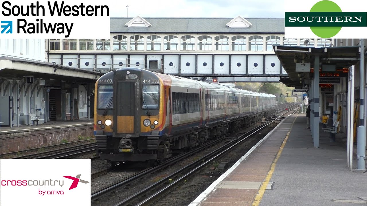 Trains at Eastleigh, SWML - 5th May 2021