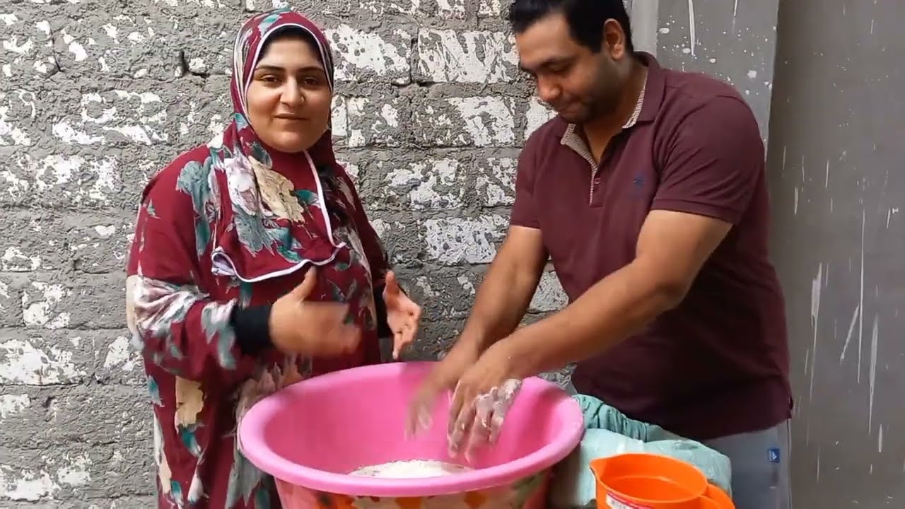 أفضل طريقة عمل عيش الأفران # البلدي في البيت من ضمن سلسلة جربيها في بيتك🏕