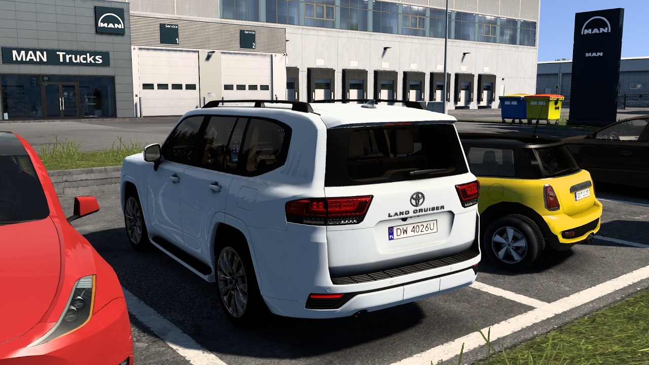 Toyota Land Cruiser | LC 300 | Euro Truck Simulator 2 | Babu Truck World | Gameplay