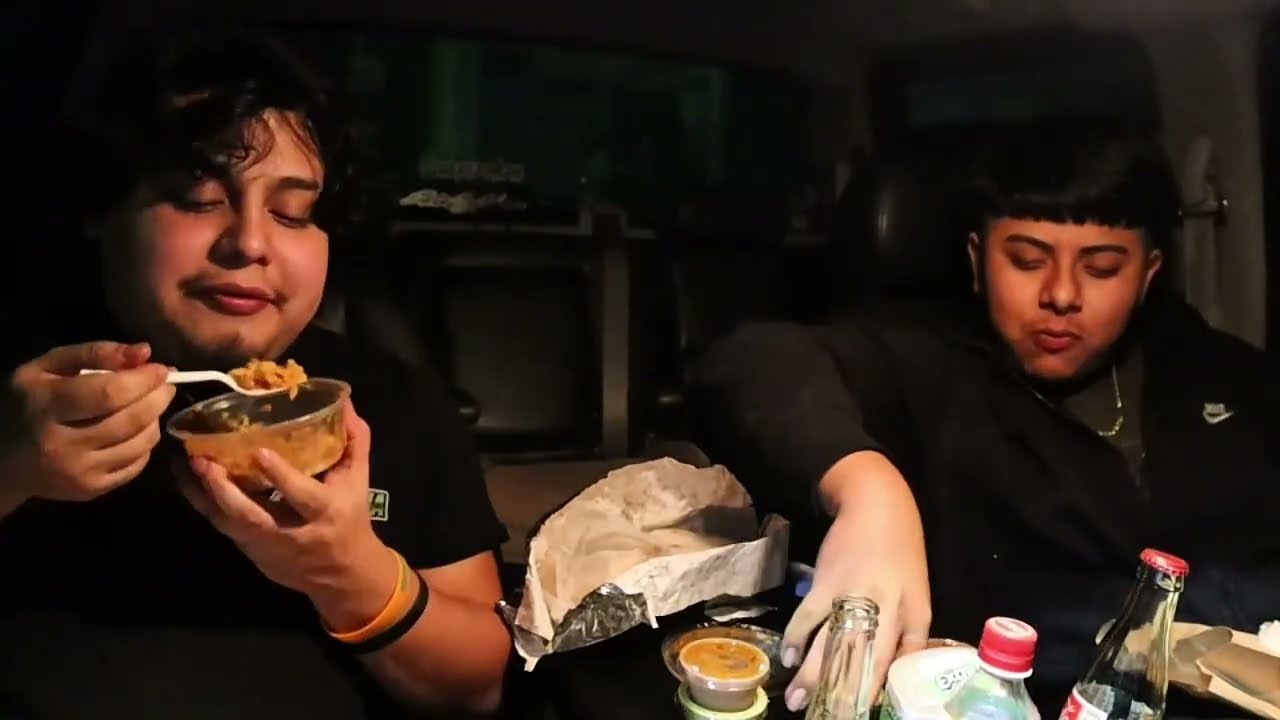 Eating MEXICAN Food 