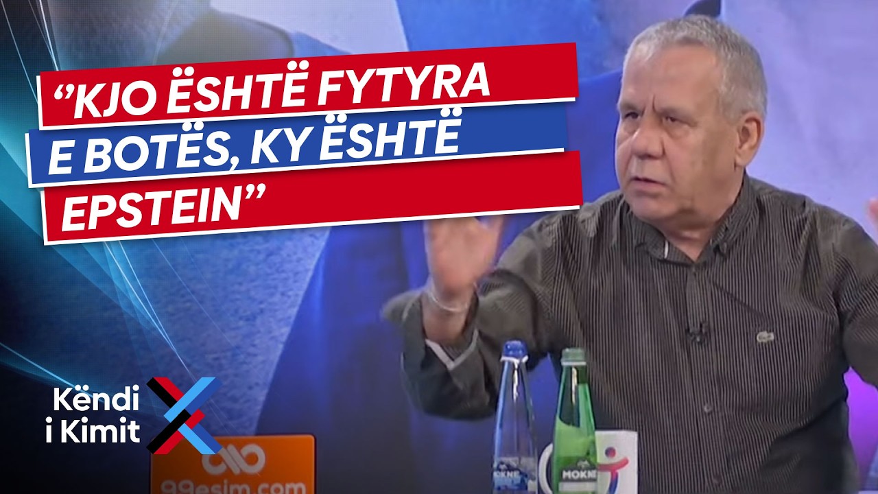 Kim Mehmeti: Kjo është fytyra e botës, ky është Epstein