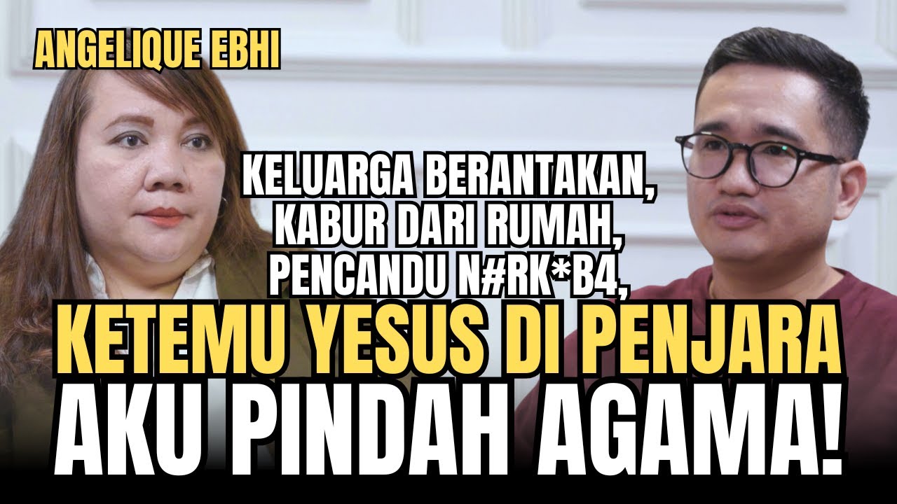 PECANDU N#RKBA DITANGKAP YESUS DI PENJARA SAMPAI PINDAH AGAMA?! | Angelique Maya Ebhi Solusi Talks