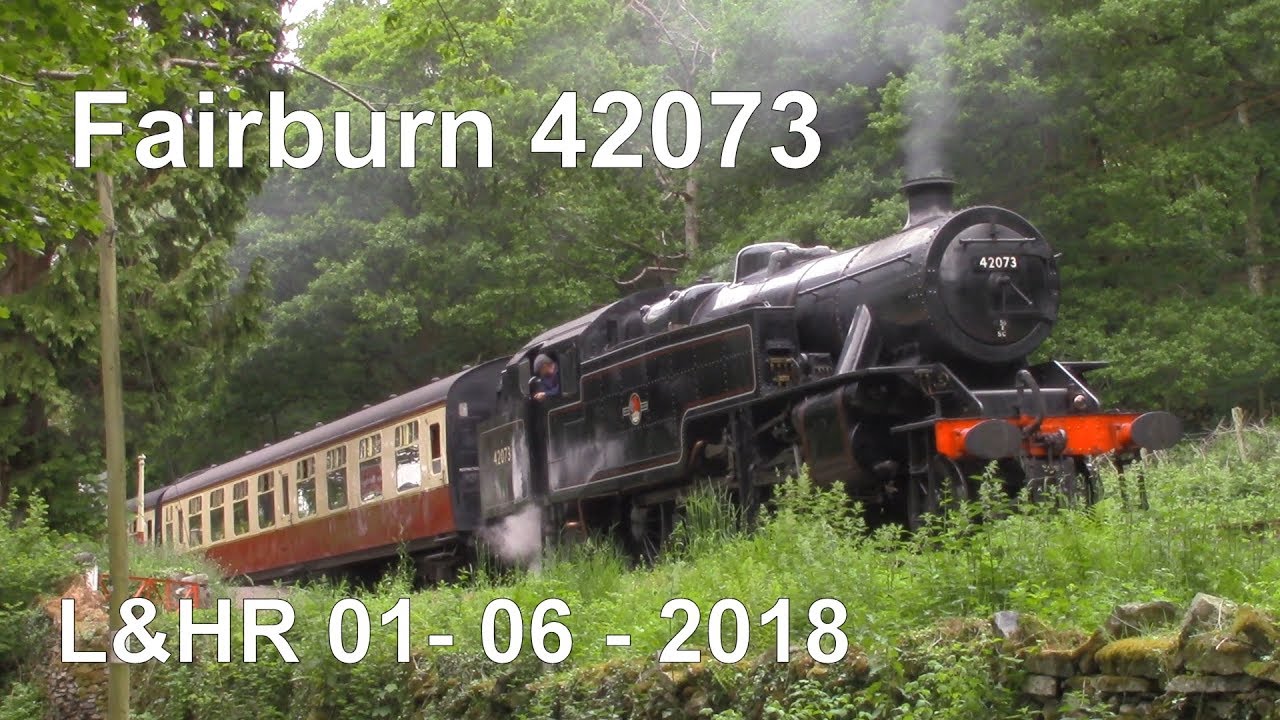 Fairburn Tank 42073 - L&HR 01 06 2018