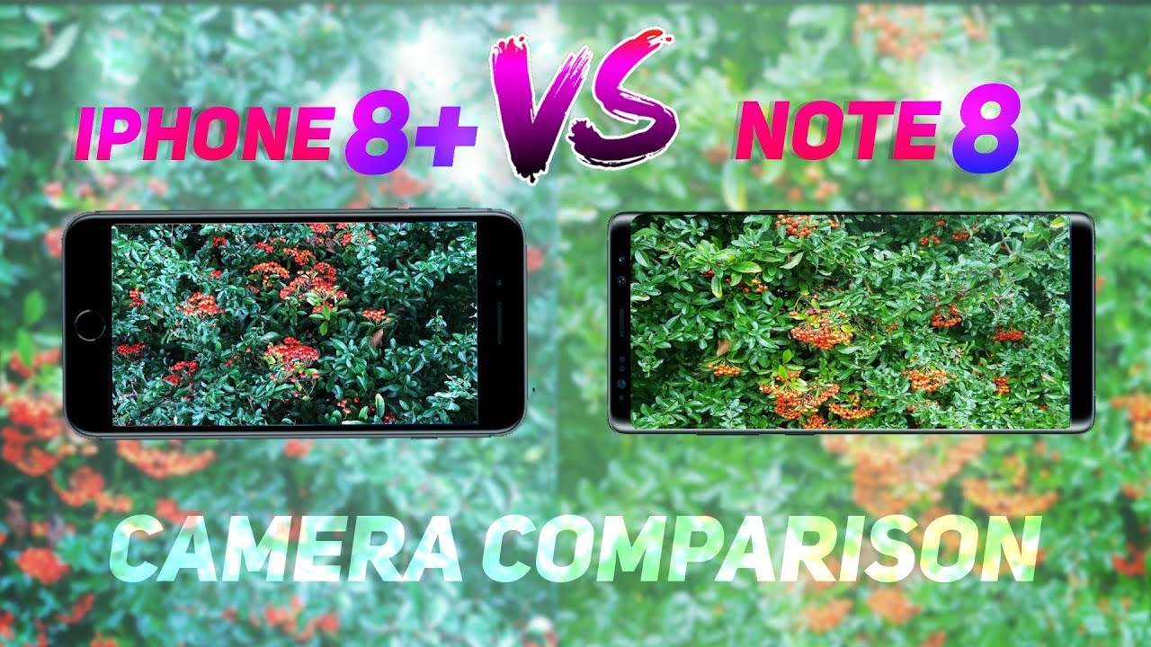 iPhone 8 Plus vs Galaxy Note 8 | ULTIMATE Camera Test