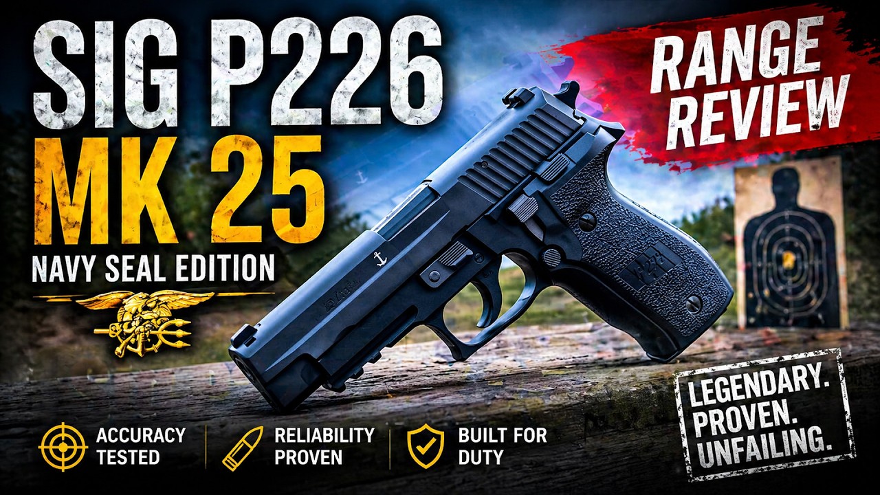Стрельба из легендарного Sig P226 MK25 — стоит ли оно шумихи в 2025 году?