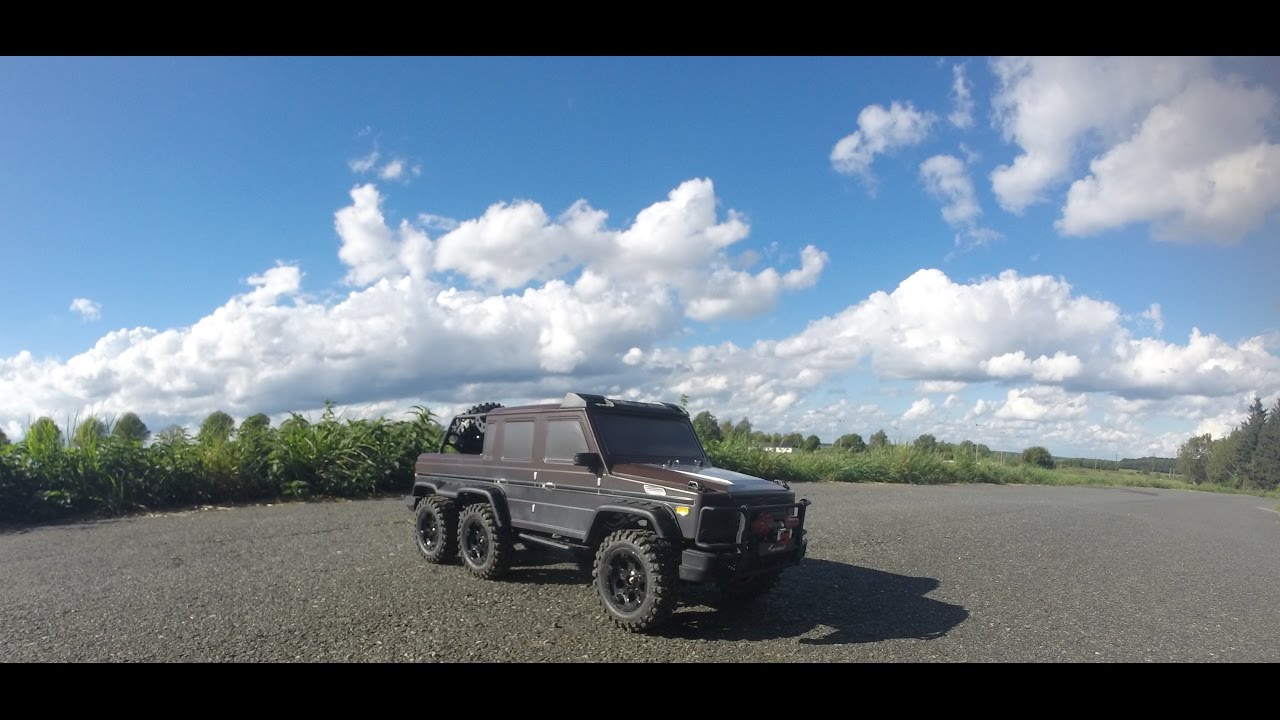 Amewi Surpass Wild Gallop 3 6x6 RC 1:10 Crawler german unboxing Mercedes G Klasse HG P601 #27